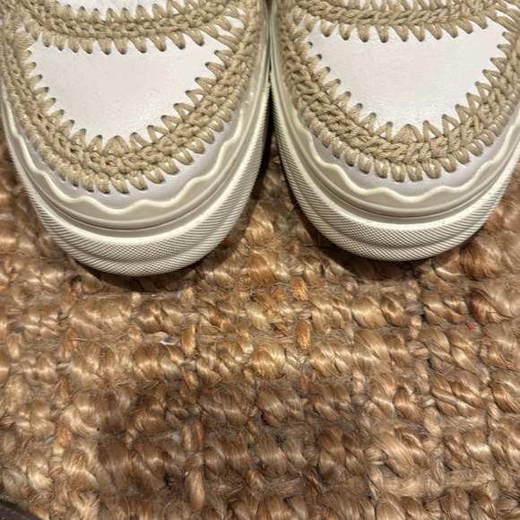 Used twice Chloe crotch white leather sneaker - Picture 2 of 4